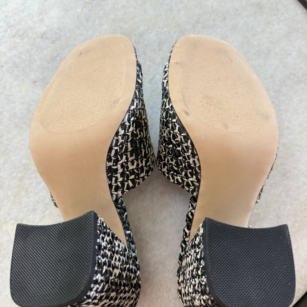 Steve Madden Gamble Multicolored Block Heel Mule/… - image 6